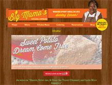 Tablet Screenshot of bigmamaskitchen.com